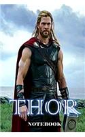 Thor: Power Of Thunder; Marvel Themed Notebook Journal 6 x 9 inch