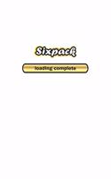 Sixpack loading complete: Tagebuch für Bodybuilder - Notizbuch, Notizheft Geschenk-Idee - Dot Grid - A5 - 120 Seiten