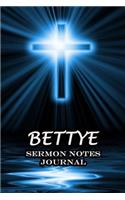 Bettye Sermon Notes Journal