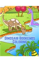 Dinosair Bookends Coloring