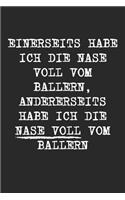 Einerseits Habe Ich Die Nase Voll Vom Ballern Andererseits Habe Ich Die Nase Voll