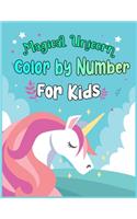Magical Unicorn Color by Number For Kids