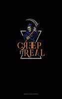 Creep It Real: Genkouyoushi Notebook(1814 Genkouyoushi Notebook)