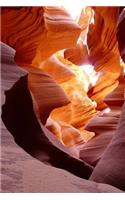 Stunning View of Antelope Canyon Sunlight and Shadows Journal: Take Notes, Write Down Memories in this 150 Page Lined Journal