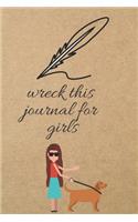 Wreck This Journal for Girls