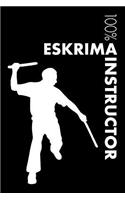Eskrima Instructor Notebook