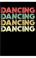 Dancing Notebook: Dot Grid Journal, Softcover (6x9 Inches) with 120 Pages