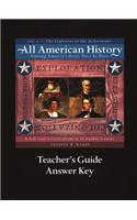 All American History Teacher's Guide and Answer Key Vol 1