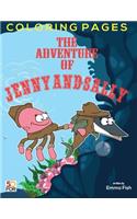 The Adventure Of Jenny And Sally Coloring Pages