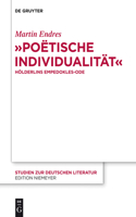 "Poëtische Individualität": Hölderlins Empedokles-Ode