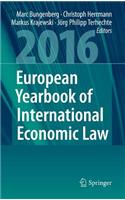 European Yearbook of International Economic Law 2016