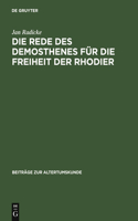 Die Rede Des Demosthenes Für Die Freiheit Der Rhodier