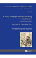 Kinder- Und Jugendliteraturforschung International