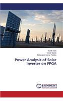 Power Analysis of Solar Inverter on FPGA