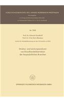 Struktur- und Leistungsanalysen von Einzelhandelsbetrieben der hauptsächlichen Branchen