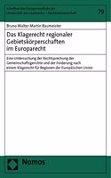 Das Klagerecht Regionaler Gebietskorperschaften Im Europarecht