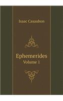 Ephemerides Volume 1