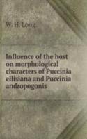 Influence of the host on morphological characters of Puccinia ellisiana and Puccinia andropogonis