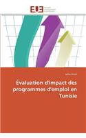 Évaluation d'Impact Des Programmes d'Emploi En Tunisie