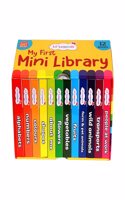 Oswaal Lil Legends Mini Library - Box Set | Volume 1- 12 Books Gift Set for kids - Alphabet | Numbers | Colours | Shapes | About Me | Flowers | Vegetables | Fruits | Farm & pet animals | Wild animals | Transports | People at work