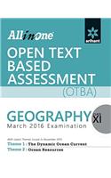 All in One Open Text Based Assessment (Otba) Geography for Class 11th