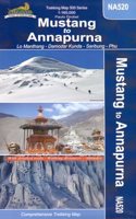 Mustang To Annapurna Trekking Map