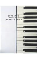 Quaderno Musicale Pentagramma