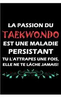La passion du taekwondo est une maladie persistant tu l'attrapes une fois, elle ne te lâche jamais!
