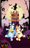 Bluey Halloween Coloring Book