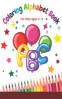 Lovely Coloring Alphabet Book For Kids Age 4 to 8
