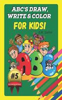 Abc's Draw, Write & Color