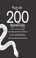 Plus de 200 inspirations pour votre tatouage Les Serpents: Ce livre comprend plus de 200 designs de représentations de reptiles différentes afin de vous inspirer pour votre futur tatoo.