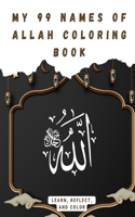 My 99 Names of Allah Coloring Book