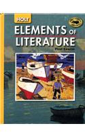 Holt Elements of Literature North Carolina: Student Edition Grade 7 2005