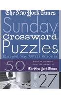 The New York Times Sunday Crossword Puzzles, Volume 27