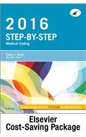 Step-By-Step Medical Coding 2016 Edition - Text, Workbook, 2016 ICD-10-CM for Hospitals Professional Edition, 2016 ICD-10-PCs Professional Edition, 2016 HCPCS Professional Edition and AMA 2016 CPT Professional Edition Package