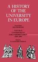 History of the University in Europe: Volume 2, Universities in Early Modern Europe (1500-1800)