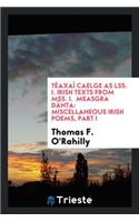 Measgra Dta: Miscellaneous Irish Poems