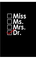 Miss.Ms.Mrs.Dr check