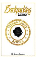 Backpacking Logbuch Sierra Leone Africa 120 Seiten mit Checklisten