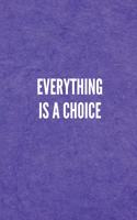 Everything Is a Choice