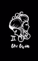 The Twin: Zodiac Sign Notebook for any true believer of astrology and horoscopes. DIY Journal and Diary - 120 Dot Grid Pages