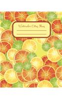 Watercolor Citrus Slices