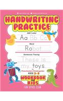 Handwriting Practice Workbook for Kids