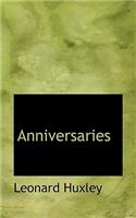 Anniversaries