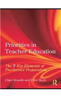 Priorities in Teacher Education