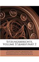 Sitzungsberichte, Volume 57, Part 2