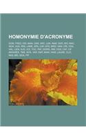 Homonymie D'Acronyme