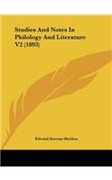 Studies and Notes in Philology and Literature V2 (1893)