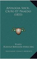 Apologia Socr., Crito Et Phaedo (1853)